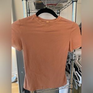 Skims short sleeve cotton jersey tee